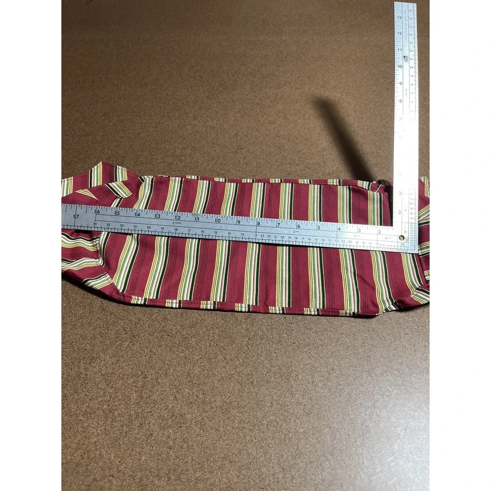 Longaberger Basket Holiday Stripe Liner Basket Liner 2006 Nature Holiday Hostess
